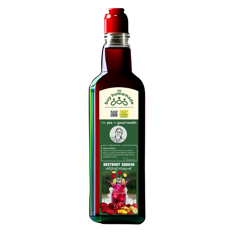 Buyhomemade Beetroot squash - Refreshing & Natural...
